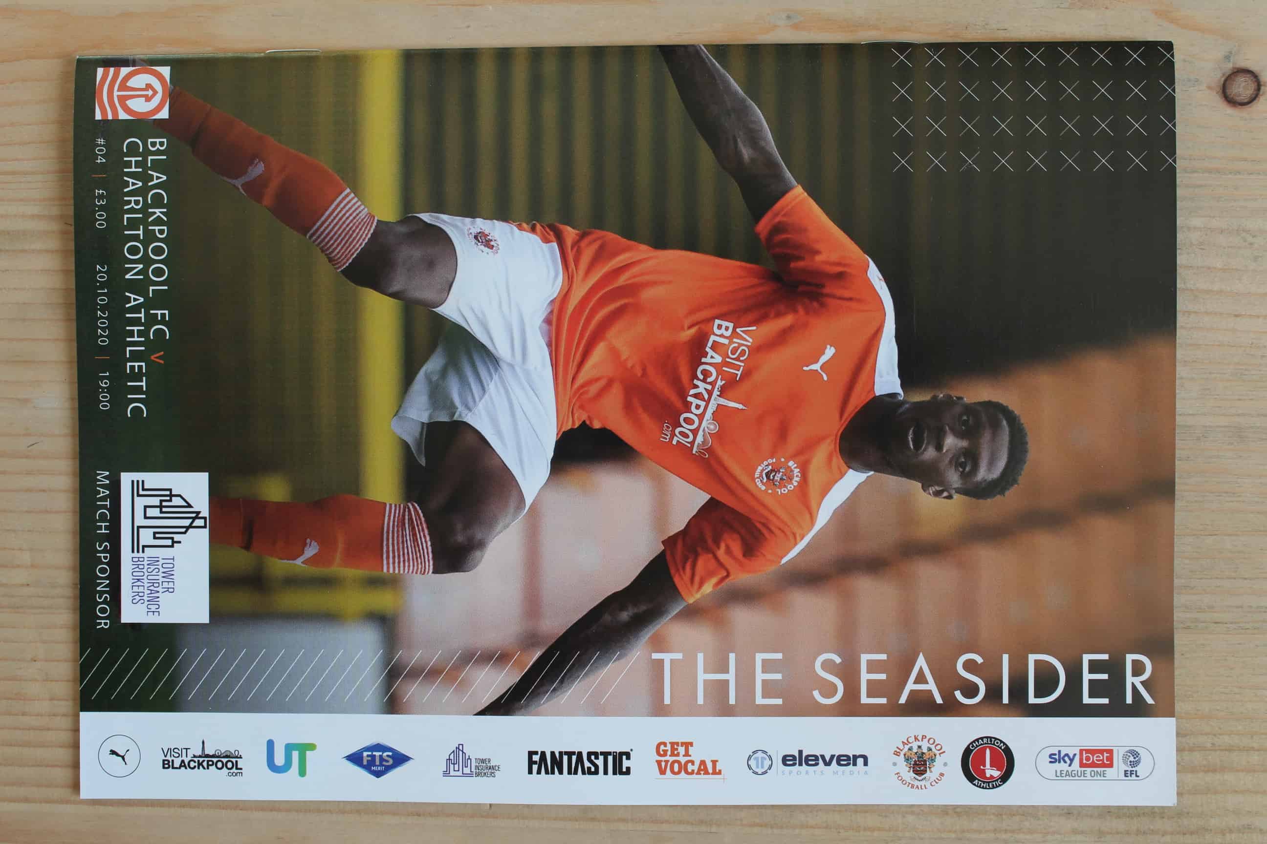 Blackpool FC v Charlton Athletic FC